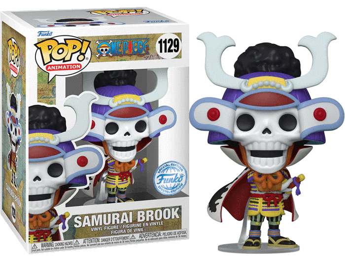 Funko Pop! Samurai Brook #1129 - outlets ONE PIECE - Special Edition Exclusive Non