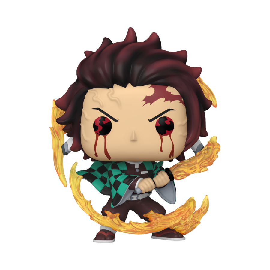 Demon Slayer Box set saving with tanjiro funko pop