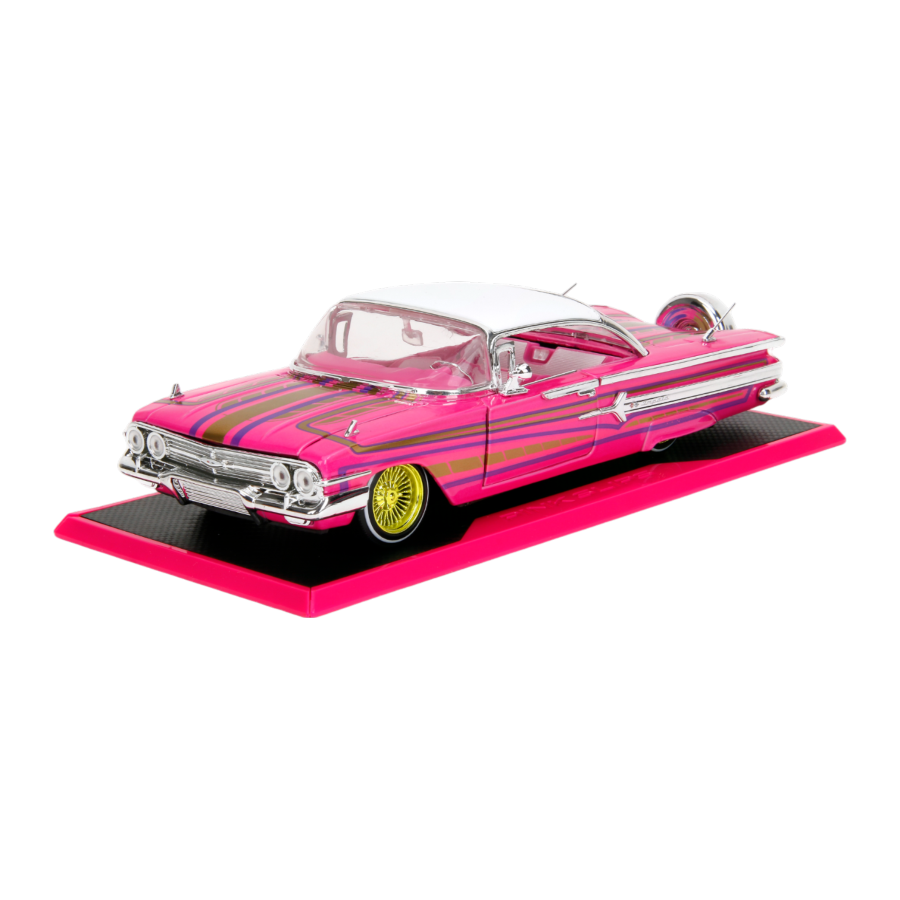 Pink Slips - 1960 Chevy Impala Low Rider 1:24 Scale Diecast Vehicle