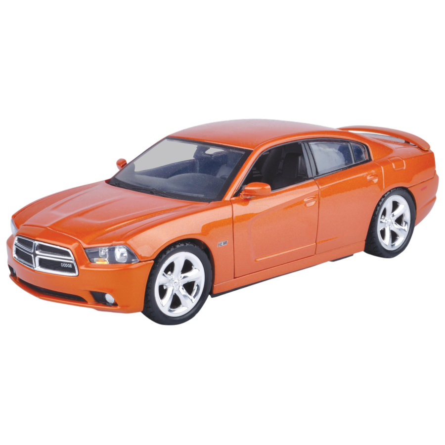 Timeless Legends 124 Scale 2011 Dodge Charger Rt Orange Ozzie Collectables 9488