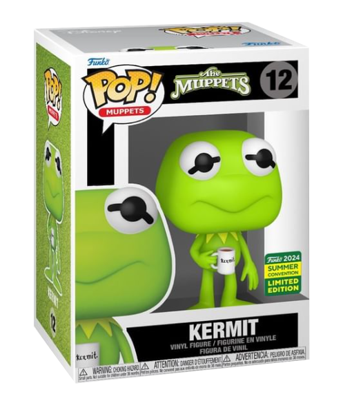 The Muppets - Kermit (with Mug) SDCC 2024 Summer Convention Shared Exc –  Ozzie Collectables