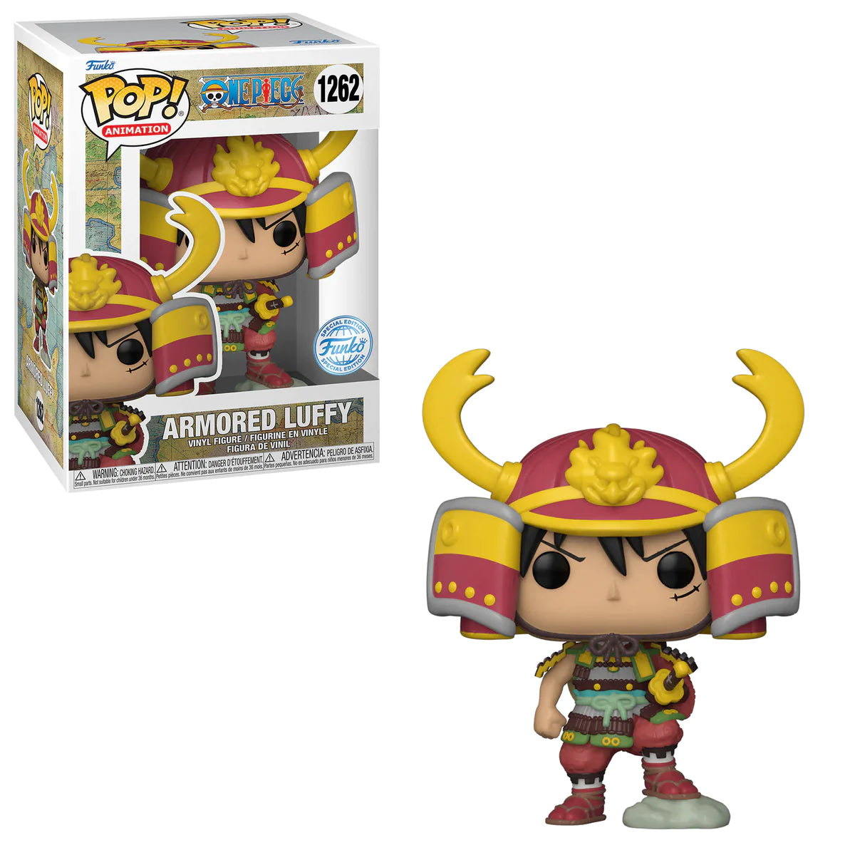 POP! Animation: One Piece- Armored Luffy (Funko Shop Exclusive) – Product  Sage Collectibles
