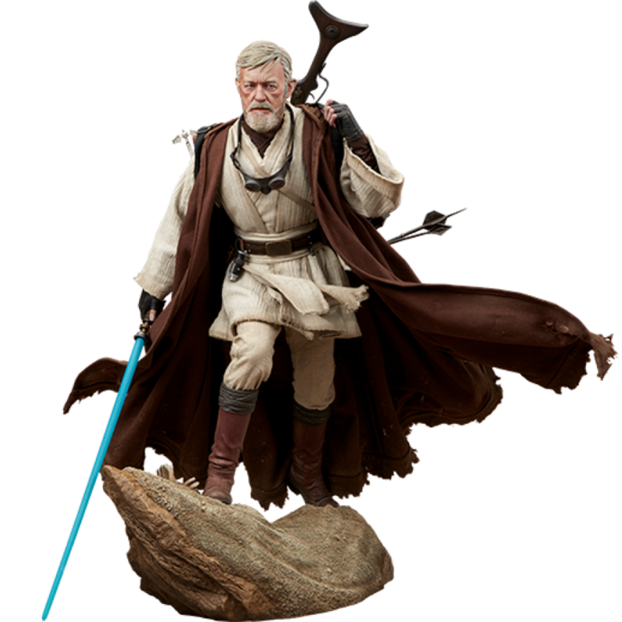 Star Wars Obi Wan Kenobi figure high quality by Sideshow, NIB