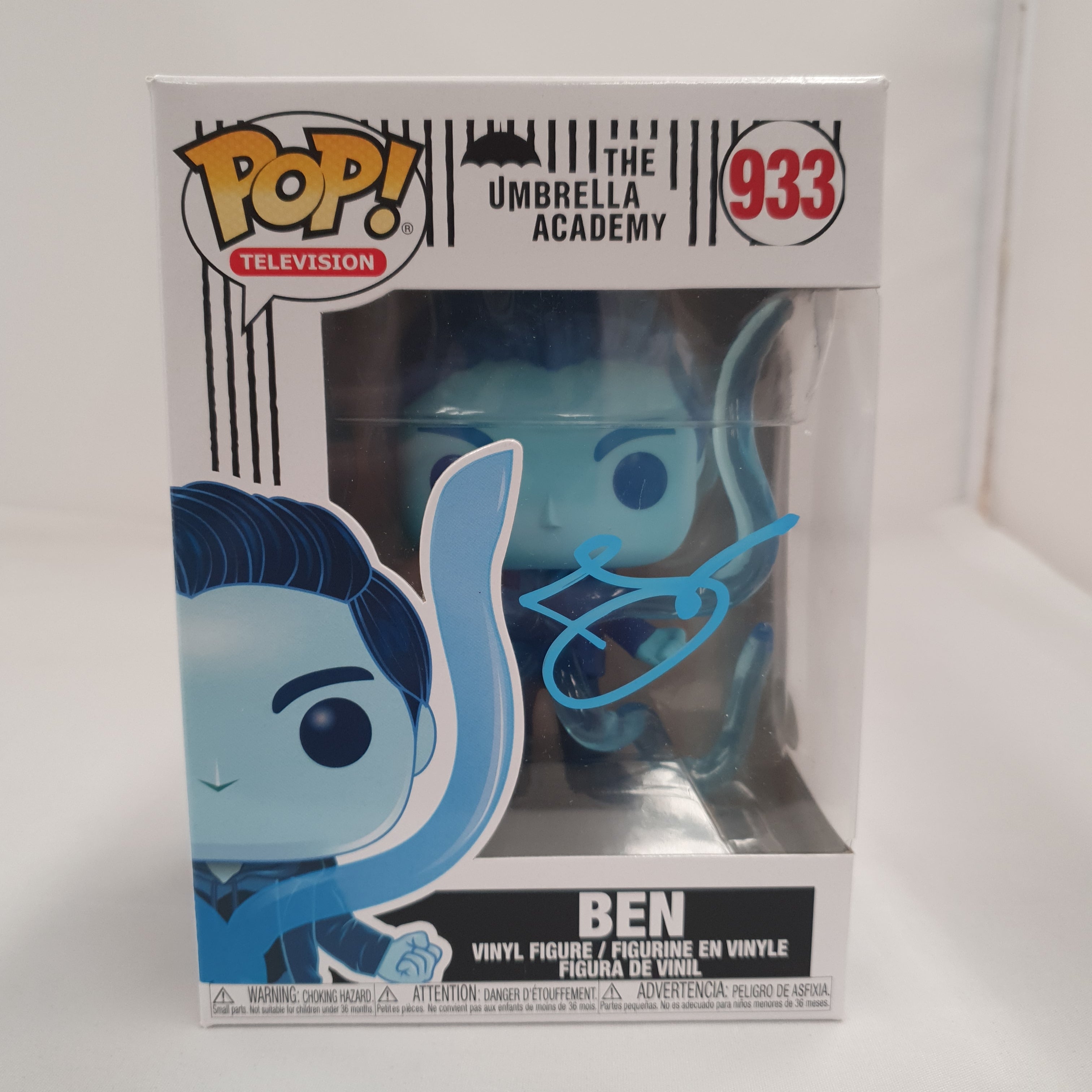 Autographed authentic Ben 933 Funko Pop!