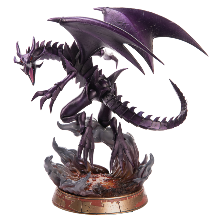 Yu-Gi-Oh! - Red Eyes Black Dragon (Purple Edition) PVC Statue | Ozzie ...