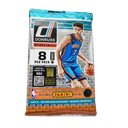 4 NBA good donruss sports cards