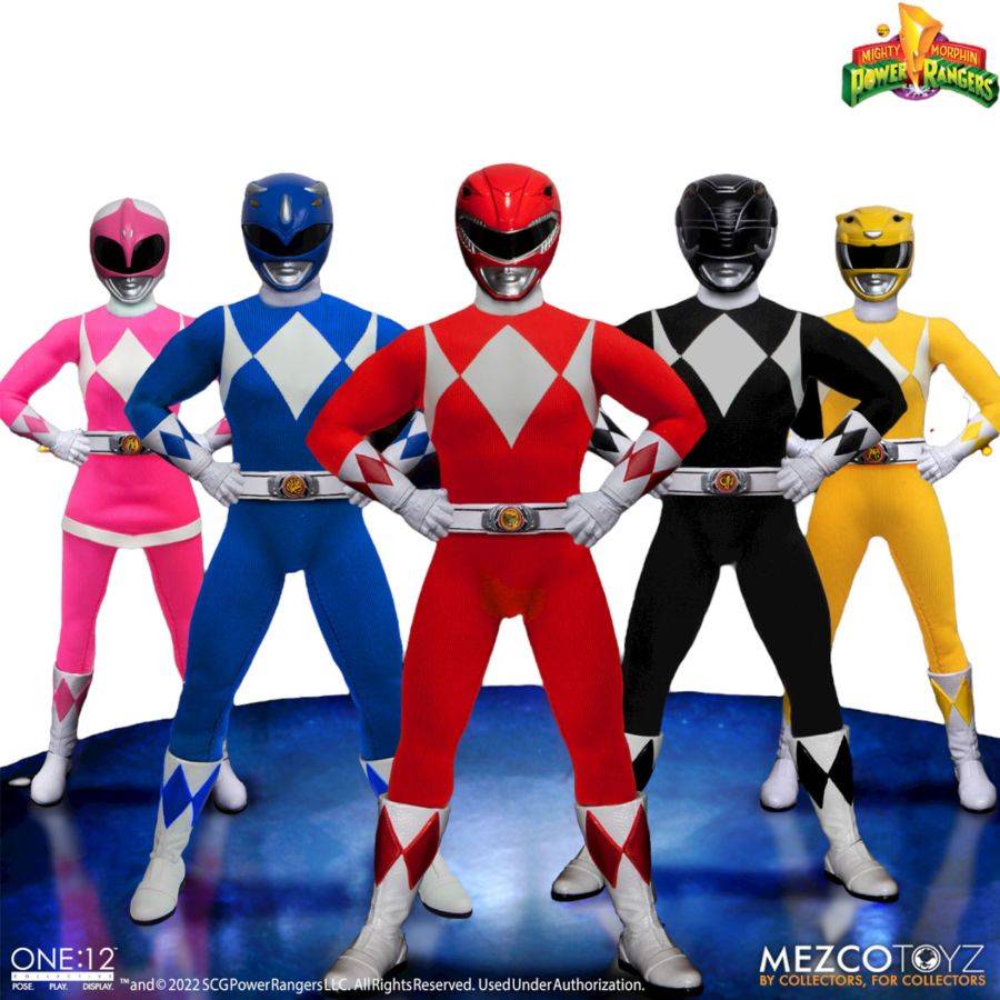 It's Morphin' Time For Mezco's Power Rangers One:12 Collective Box Set