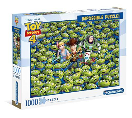 Clementoni Puzzle Disney Toy Story 4 Impossible Puzzle 1,000 pieces, 80663