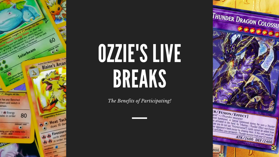 The Benefits of Participating in Ozzie's Live Breaks