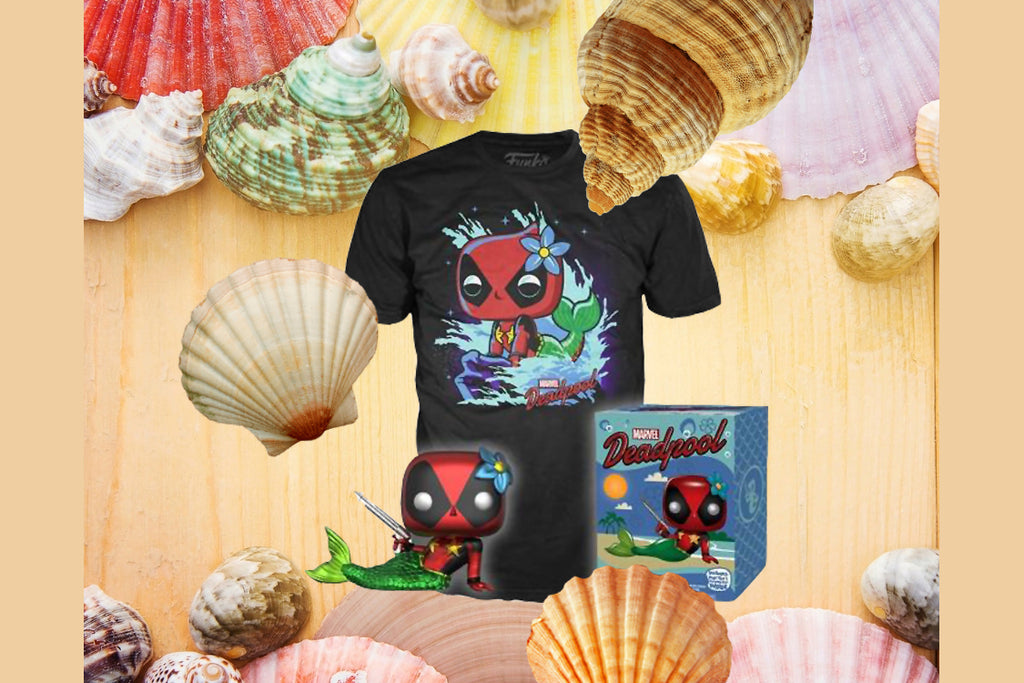 Deadpool funko pop sales mermaid