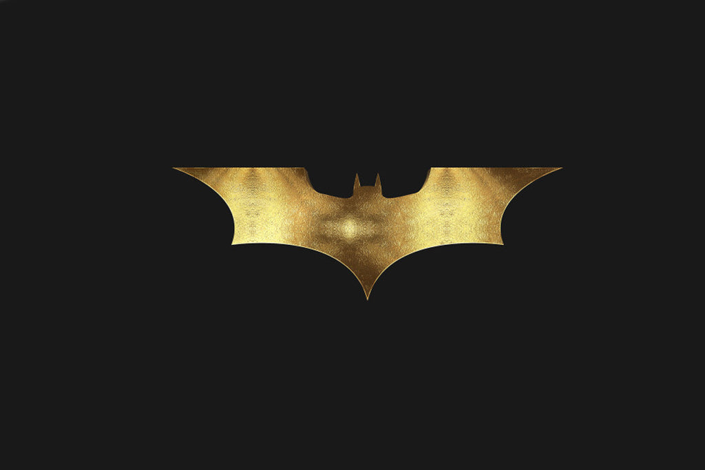 Gold chrome hot sale batman