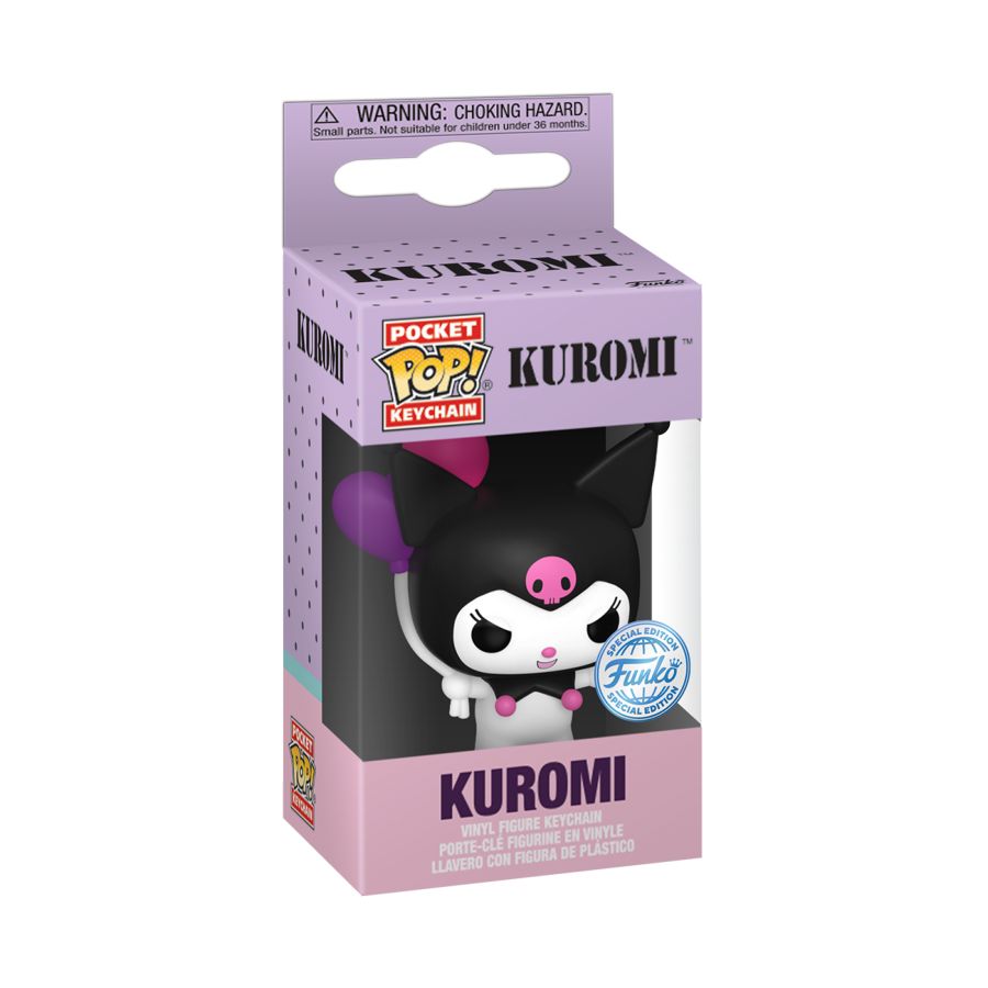 Hello Kitty - Kuromi US Exclusive Pop! Keychain