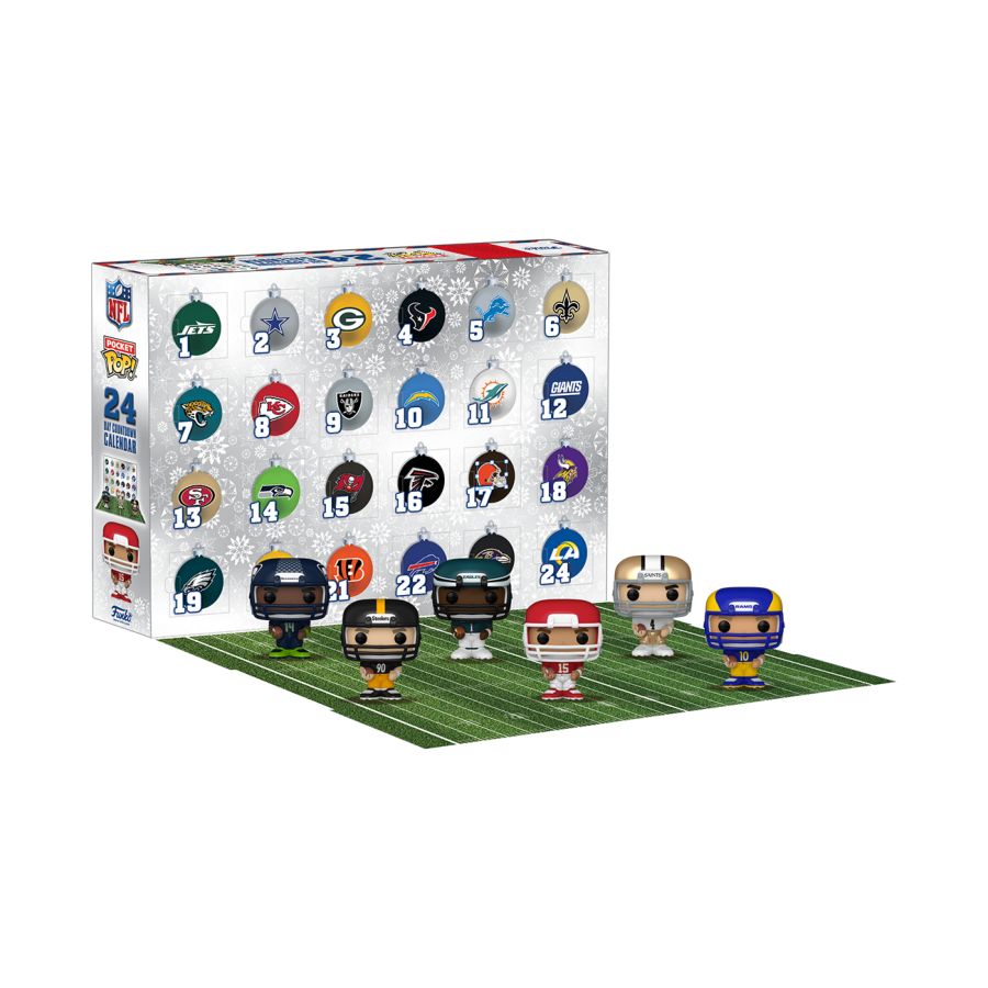 NFL - 2024 US Exclsuive Pocket Pop! Advent Calendar