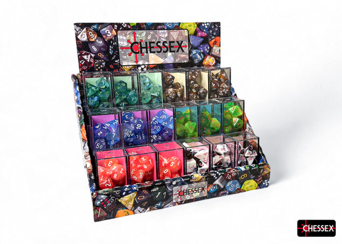 CHX 29922 Dice Menagerie 11 Polyhedral 7-Die Set Sampler