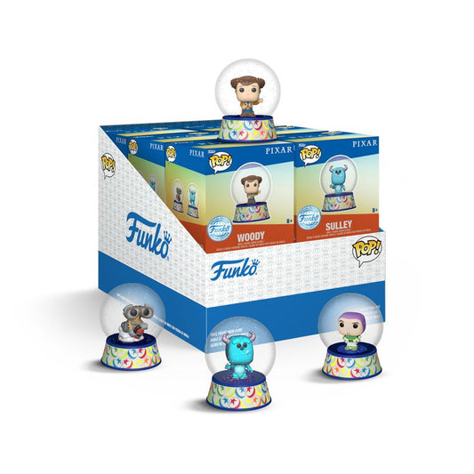 Pixar - Mini Snow Globes US Exclusive (Display of 12)