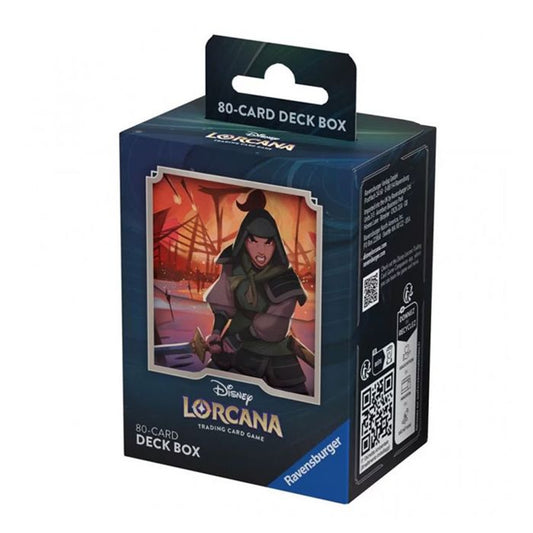 Disney Lorcana TCG - S2 Rise of the Floodborn Deck Box - Mulan