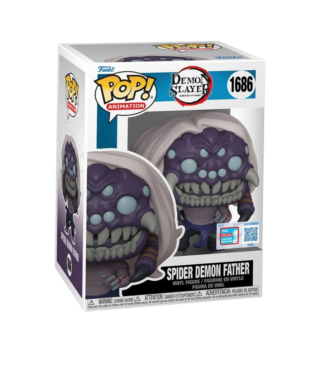 Demon Slayer - Spider Demon Father NYCC 2024 Fall Convention Shared Exclusive Pop! Vinyl