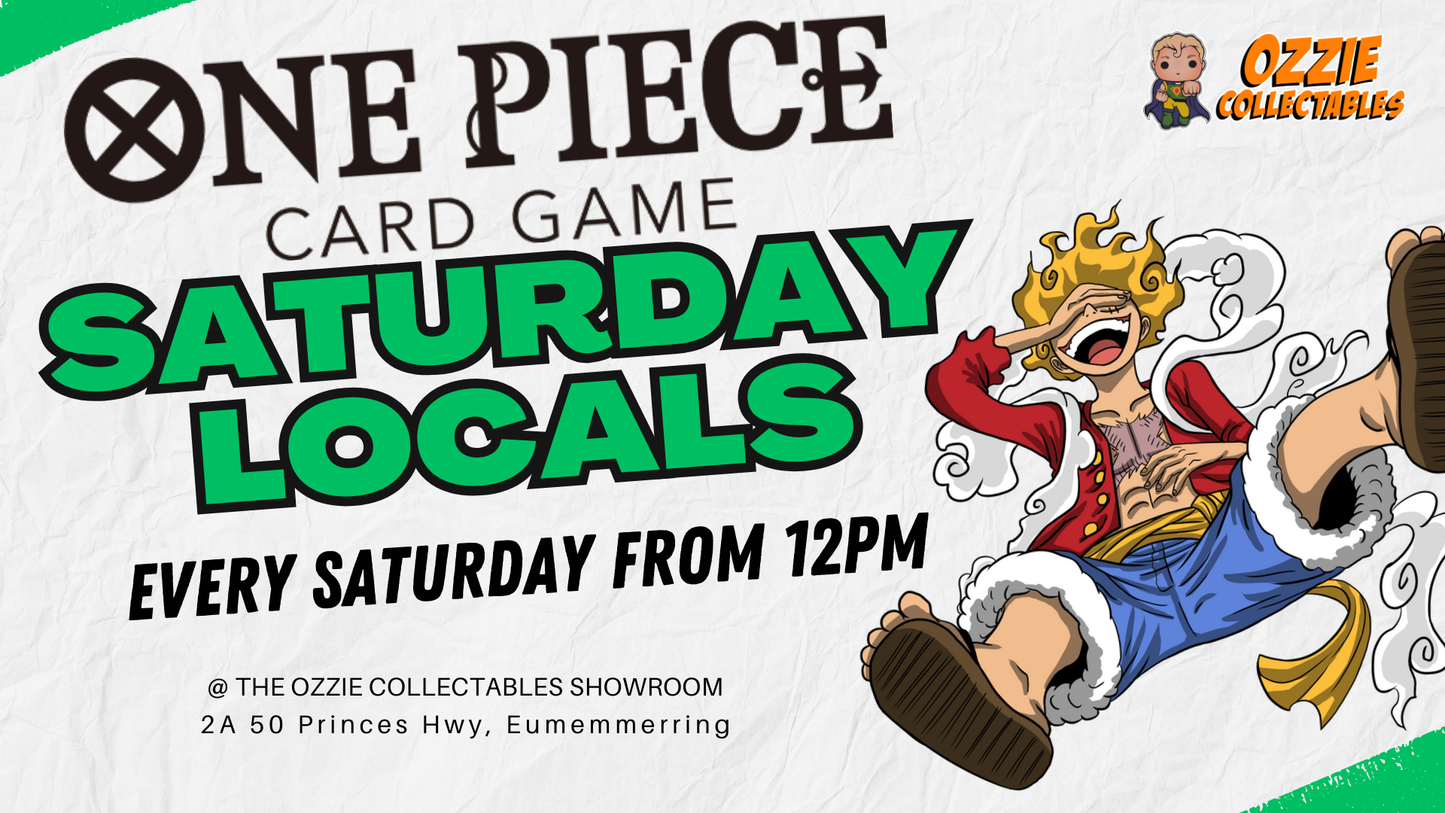 One Piece Locals Saturday 12pm