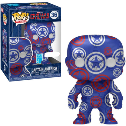 Captain America Civil War - Captain America Artist Series Pop Vinyl #36