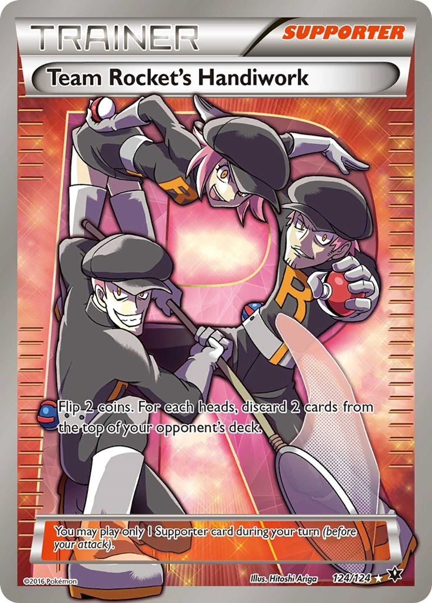 Team Rocket's Handiwork (Full Art)