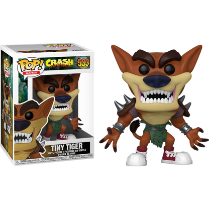 Crash Bandicoot - Tiny Tiger Pop! Vinyl #533