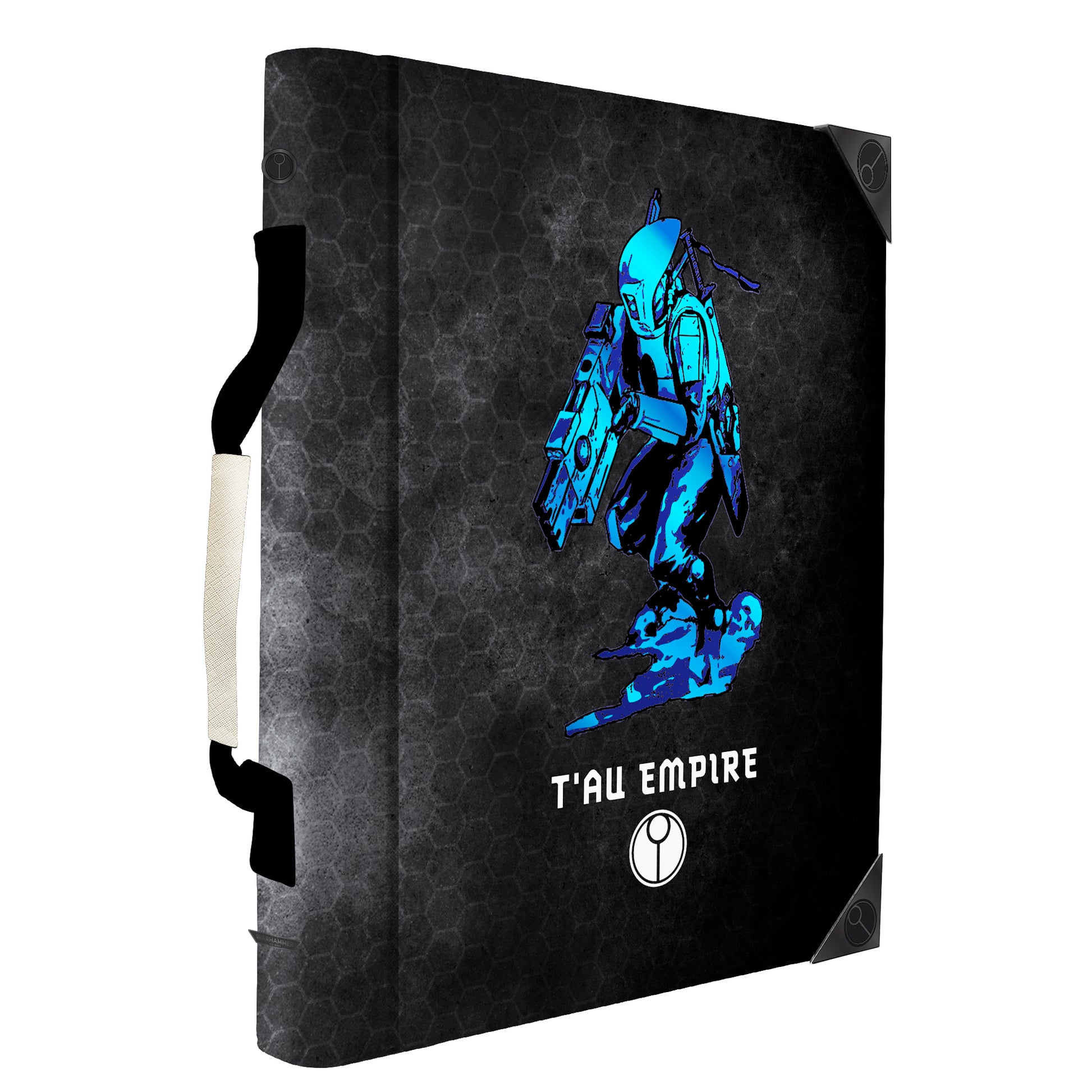 Ultra Pro: UP16556 T'au Empire Codex Aligned Codex Book Folio: Debossed & Printed for Warhammer 40k