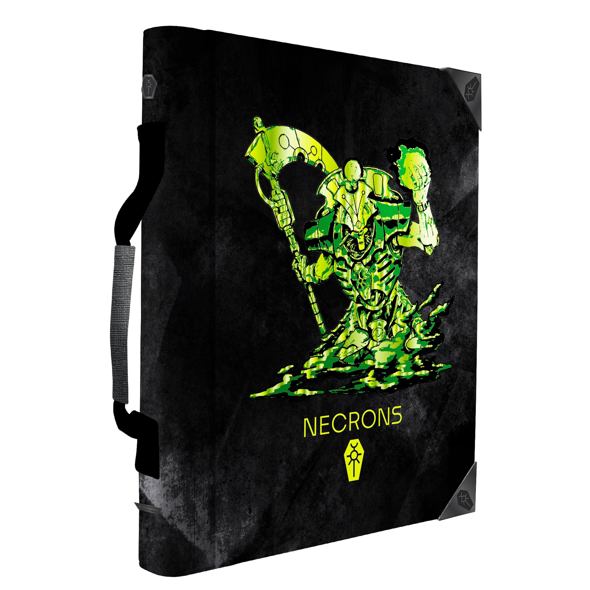 Ultra Pro: UP16563 Necron Codex Aligned Codex Book Folio - Debossed & Printed for Warhammer 40k