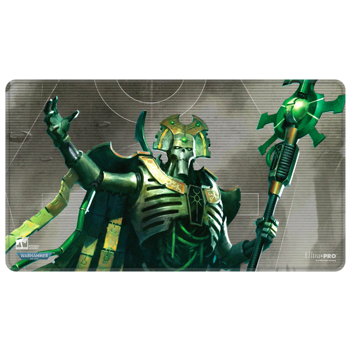 Ultra Pro: UP16566 Necron Codex Aligned Playmat - Stitched for Warhammer 40k