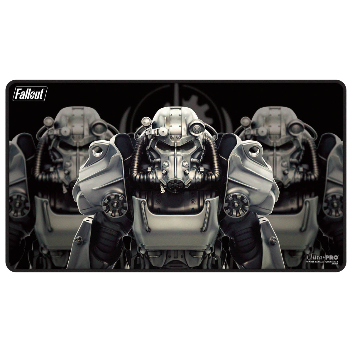 Ultra Pro: UP16587 Brotherhood of Steel Black-Stitched Playmat for Bethesda - Fallout