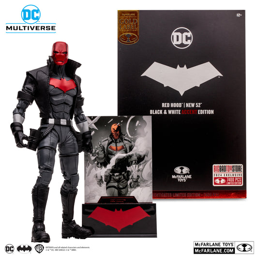 DC Multiverse Gold Label: Red Hood (New 52)(B&W With Accent Color)