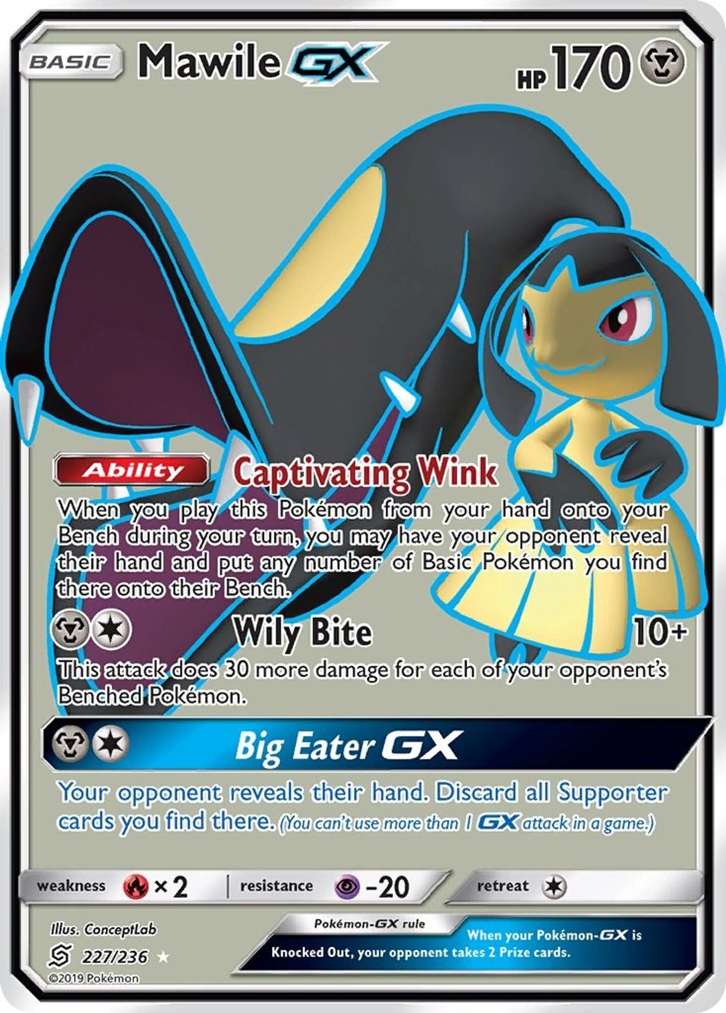 Mawile GX (Full Art)