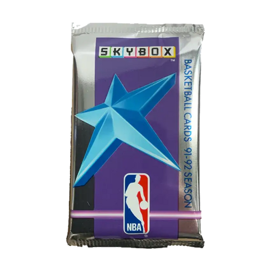 NBA 1991/92 Skybox Series 1 Basketball Hobby Pack