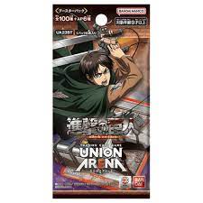 Union Arena TCG - Attack On Titan UA23BT Booster Pack [Japanese]