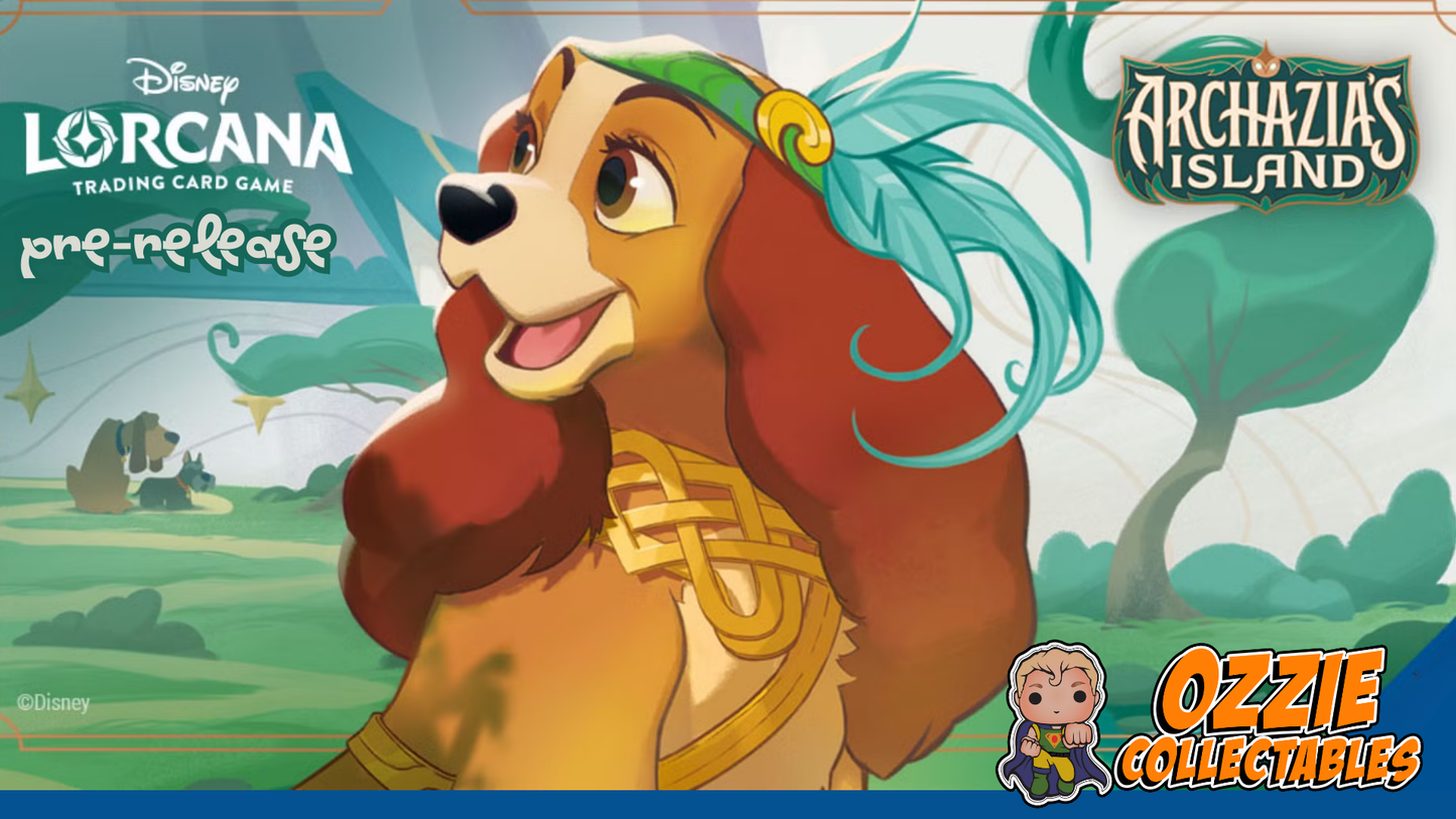 Disney Lorcana Archazia's Island Prerelease March 8th Saturday 12pm