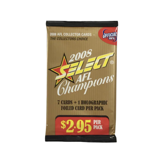 2008 AFL Champions Cards Booster Pack