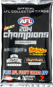 2014 AFL Champions Cards Booster Pack