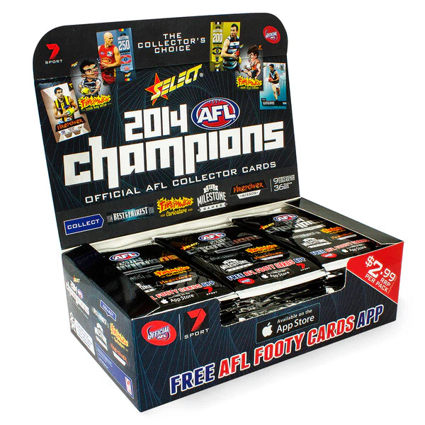 2014 AFL Champions Cards Sealed Box