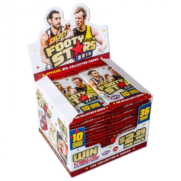 2019 AFL Footy Stars Sealed Box