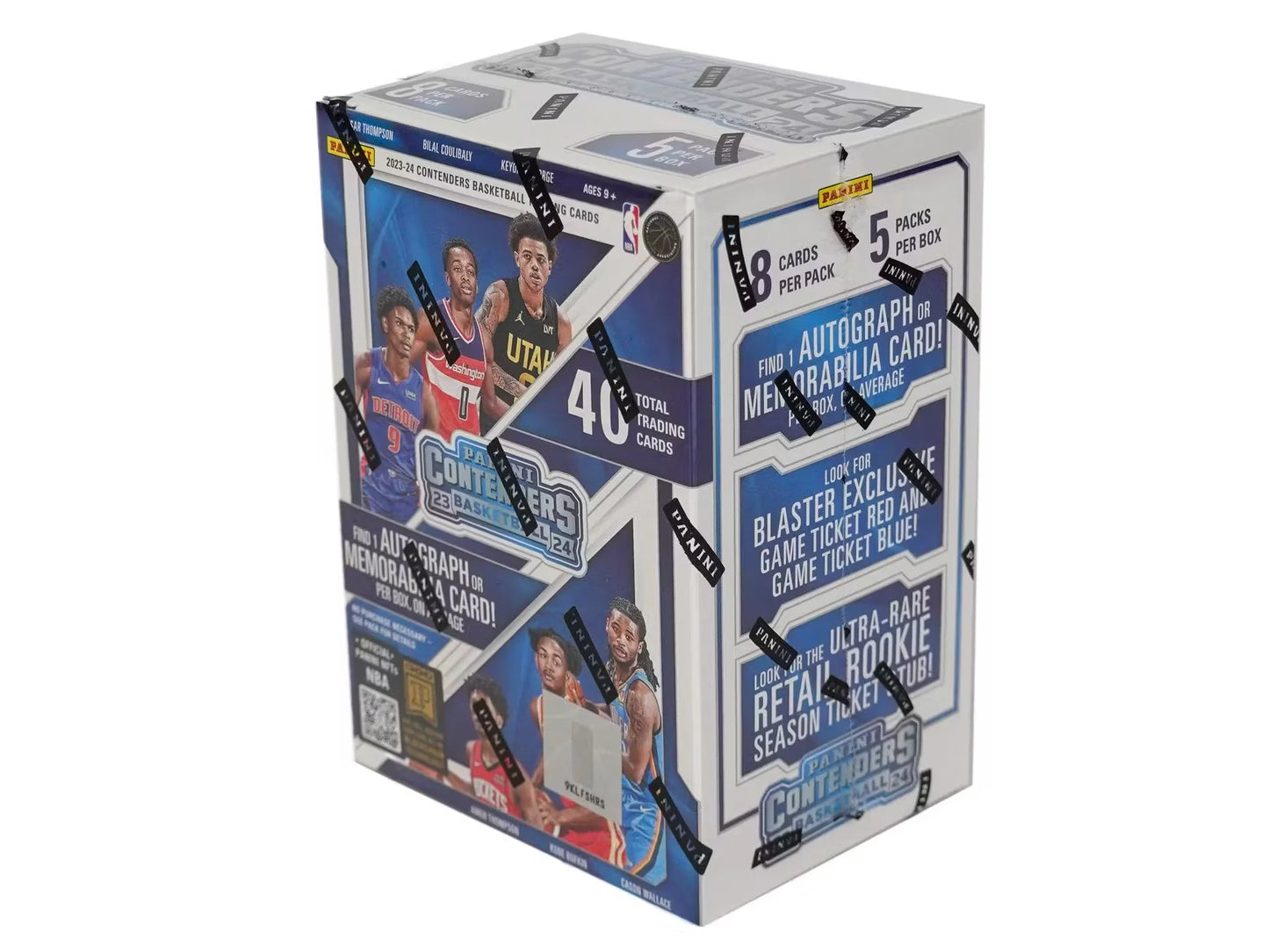 2023-24 Panini Contenders Basketball Blaster Box Trading Cards