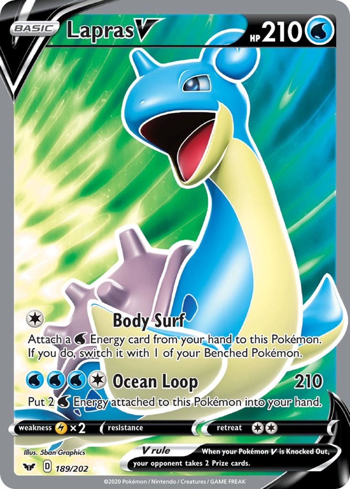 Lapras V (Full Art)