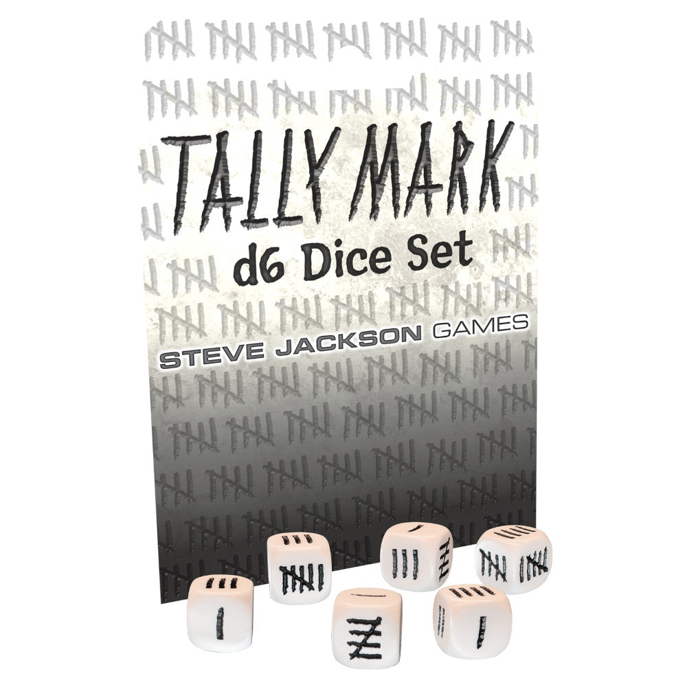 Tally Mark D6 Dice Set