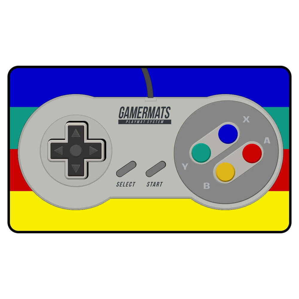 GamerMats: Controller 2 Rainbow - Playmat