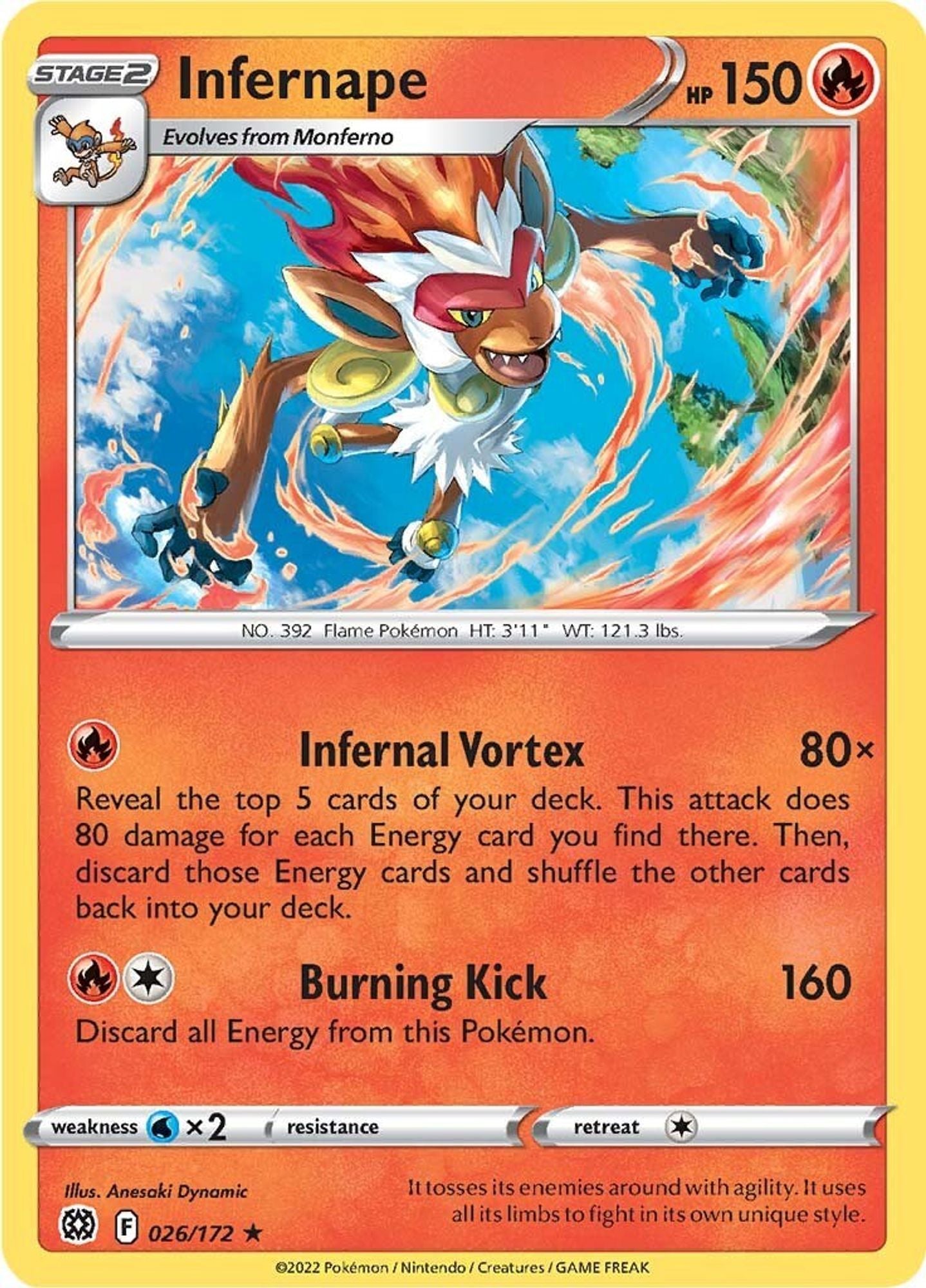 Infernape - 026/172