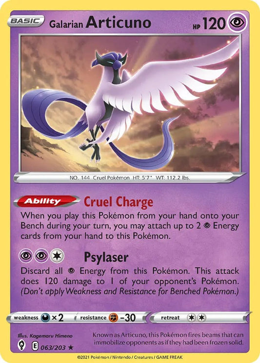 Galarian Articuno - 063/203