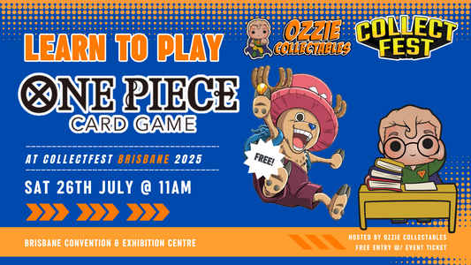 Learn to Play One Piece at CollectFest BRISBANE 2025 Saturday 26th July