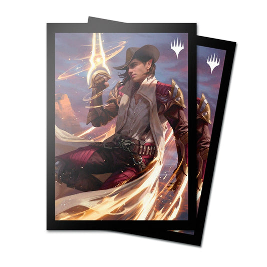 Ultra Pro: Outlaws of Thunder Junction 100ct Protector Sleeves Key Art 3 for Magic: The Gathering