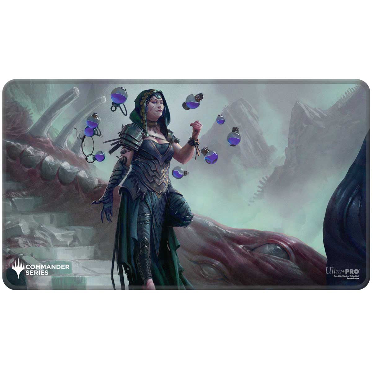 Ultra Pro: Commander Series Release 4 3 Color Shard - Q4 2024 Stitched Edge Playmat Kess MtG