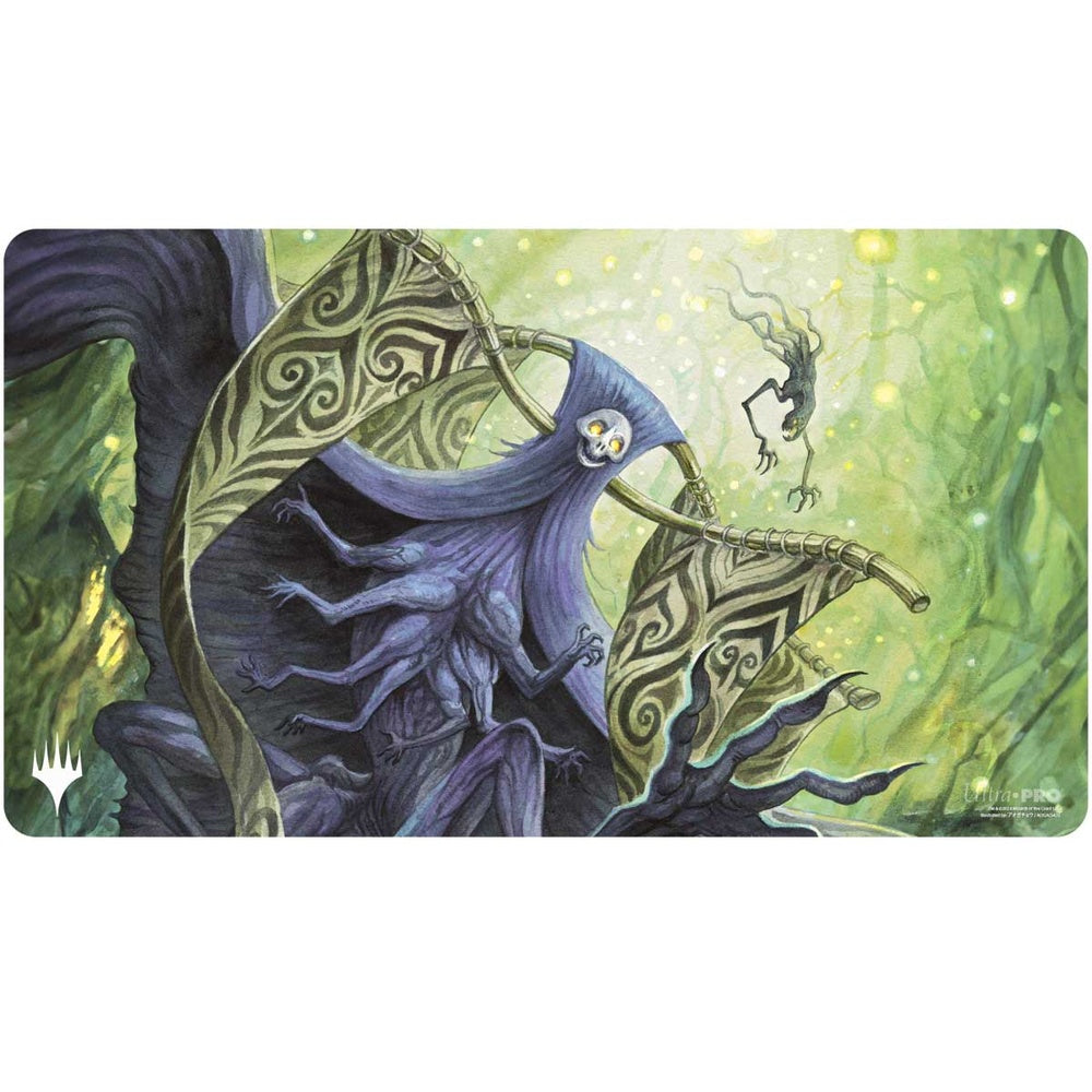 Ultra Pro: UP38623 Duskmourn Playmat Mythic Cycle Green for Magic: The Gathering