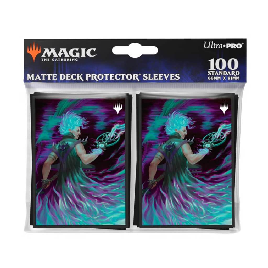 ULTRA PRO Magic: The Gathering - 2025 Multiplanar Race Set 100ct Deck Protector Sleeves Borderless Racer 2