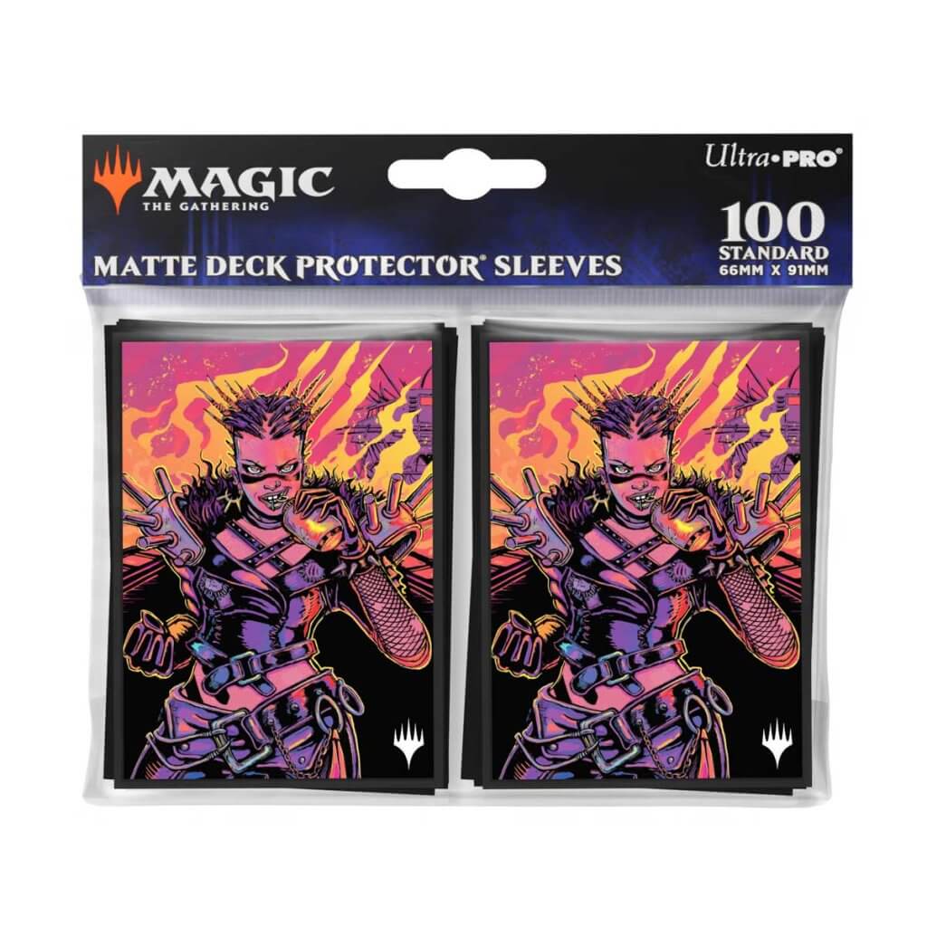 ULTRA PRO Magic: The Gathering - 2025 Multiplanar Race Set 100ct Deck Protector Sleeves Borderless Racer 4